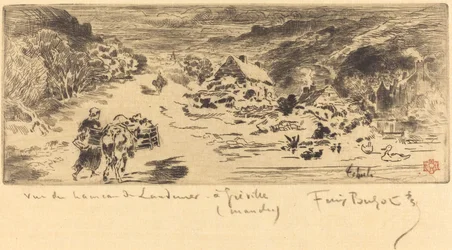 De ingang van Landemer Hague