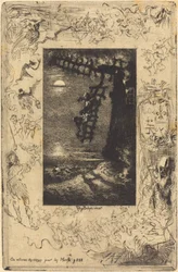 On allume les cierges pour les Morts Ze steken kaarsen aan voor de doden, 1878