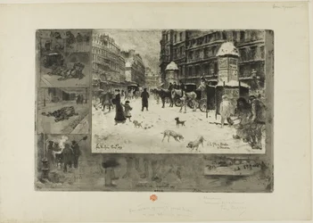 Winter in Parijs