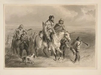 Border Ruffians vallen Kansas binnen
