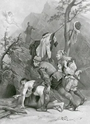 De Tempest. Akte IV, Scène I (gravure)