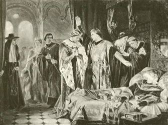 Tweede deel van Henry VI. Act III-Scene II (gravure)