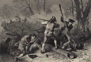 Conflict met de Indianen aan de zuidwestelijke grenzen