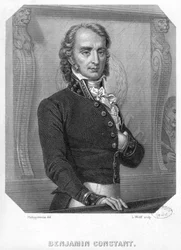 Henri Benjamin Constant de Rebecque (1767-1830) bij de Tribune