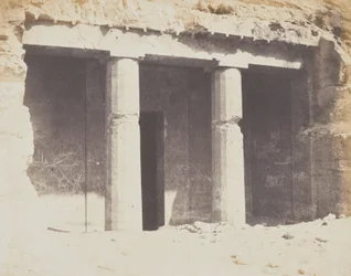 Rotsarchitectuur - Graf van Chnoemhotep, Beni Hasan