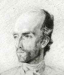 Portret van een man, ca. 1845