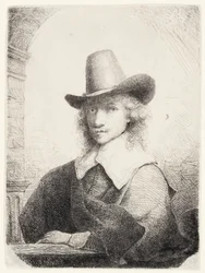 Man met Hoge Hoed, c.1645-50