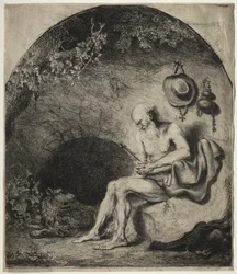Sint Hiëronymus in Boetedoening