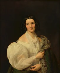 Barbara von Schickh, als bruid van Wolfgang Ritter von Manner