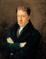De herbergier Thierry van de herberg " Zun Wolfen in der Au "