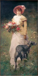 Vrouw met Hond