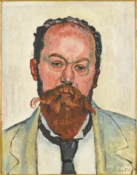 Portret van Mathias Morhardt 1863-1939, 1913