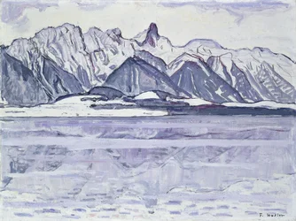 Stockhorn besneeuwd, 1913-1914