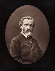 Giuseppe Verdi Italiaanse componist, 1813-1901, c. 1872
