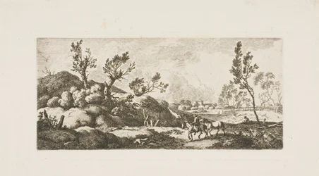 Landschap - Jongen met Paard