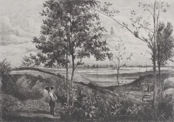 Landschap naar Corot