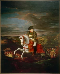Ruiterportret van keizer Napoleon I.
