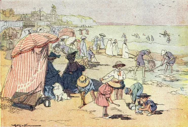 Op het strand, in Imagier de l