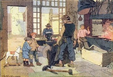 De smid, in Imagier de l
