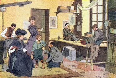 De kleermaker, in Imagier de l