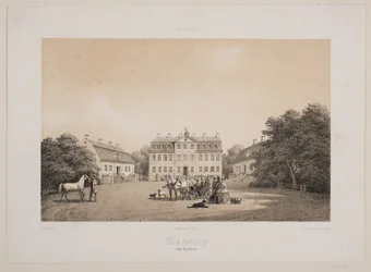 Claestorp vanuit het noordwesten