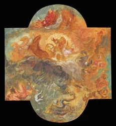 Apollo doodt Python, 1850