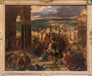 Inname van Constantinopel door de Kruisvaarders (detail)