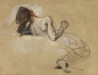 Hurkende vrouw, 1827