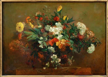 Bloemen (schilderij op canvas)