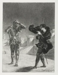 Hamlet: De Geest op het Terras, 1843