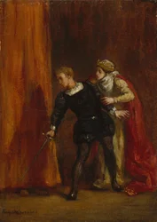 Hamlet en zijn moeder