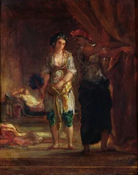 Interieur van een Harem in Oran, c.1847