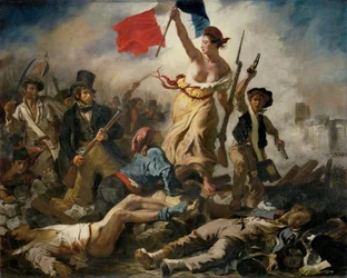 28 juli 1830; Vrijheid leidt het volk ...