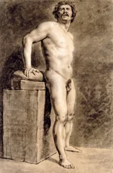 Mannelijk Academisch Figuur, Waarschijnlijk Pools, Staand