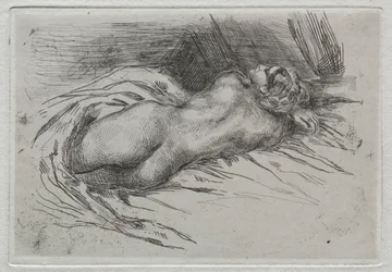 Studie van een Vrouw van Achteren Gezien, 1833