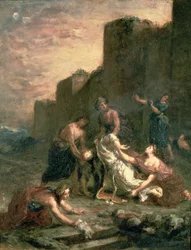 Het martelaarschap van St. Stefanus, 1860