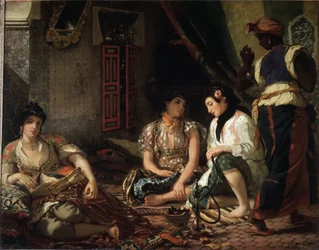 De vrouwen van Algiers in hun appartement