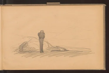 Recto: dood van Pegasus; verso: gedetailleerde kleurennotities
