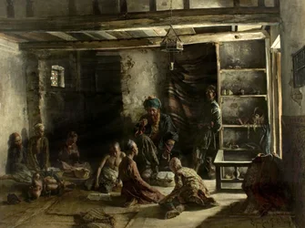 Een Oosterse School, 1885