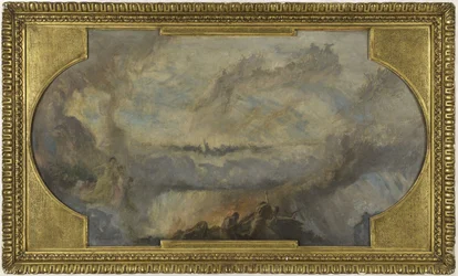 Schets voor de Noordgalerij van het Petit Palais: De Franse Revolutie (plafond)