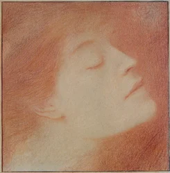 Hoofd van een vrouw, 1892