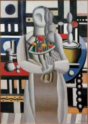 Vrouw met bloemen