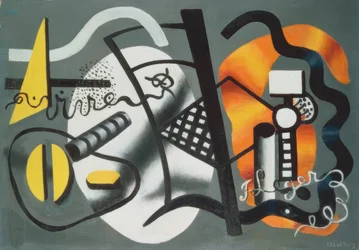 Compositie met stoel