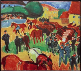 Paardenmarkt in Moritzburg