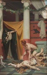 De dood van keizer Commodus