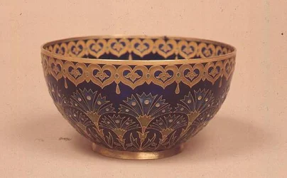 Plique-a-jour beker, Parijs, ca. 1893
