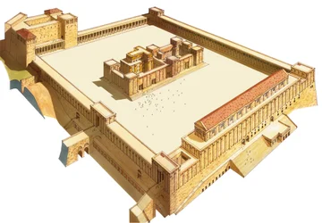 Tempel in Jeruzalem. Tempel van Herodes