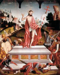De Opstanding, schilderij door Fernando Gallego