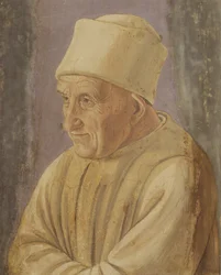 Portret van een oude man