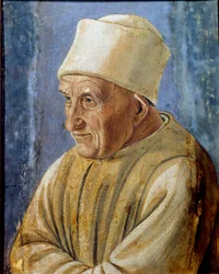 Portret van een oude man